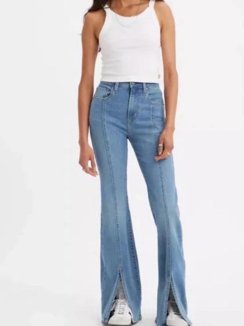 Levi’s Women's 726 High Rise Blue Flared Jeans
